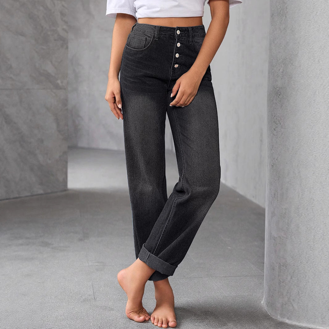 Women's Loose Leisure Simple Thin Half-length Pants