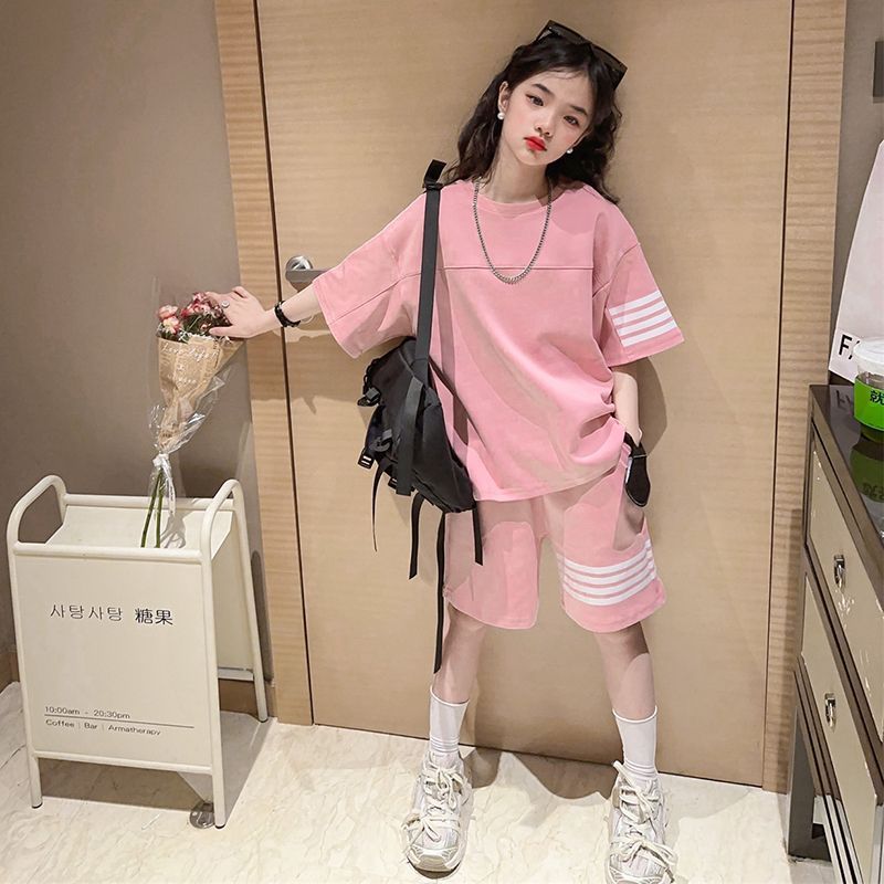 Children's Suits Short-sleeved Shorts Western Style Sports Children's Suit