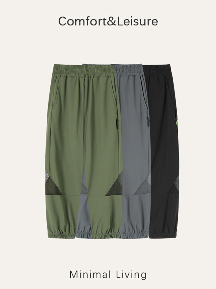 Children's Thin Breathable Anti Mosquito Boys Middle Big Outer Children's Pants