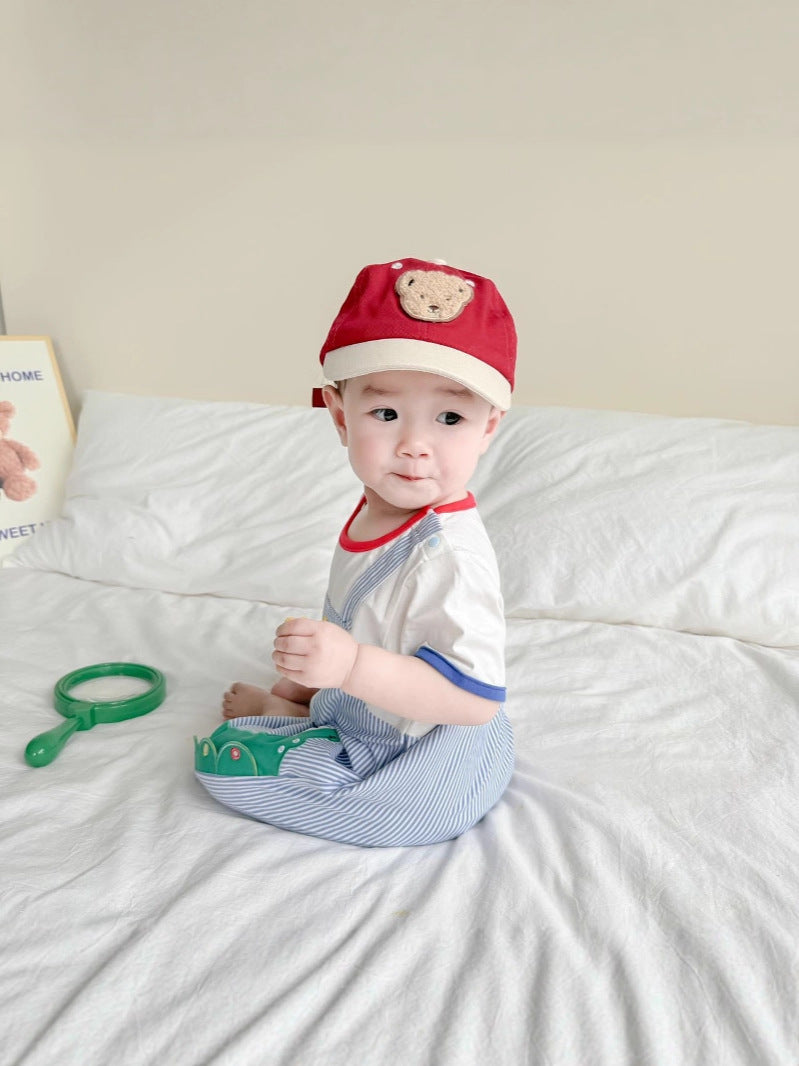 Clothes For Babies Summer Thin Boy Jumpsuit, Climbing Suit