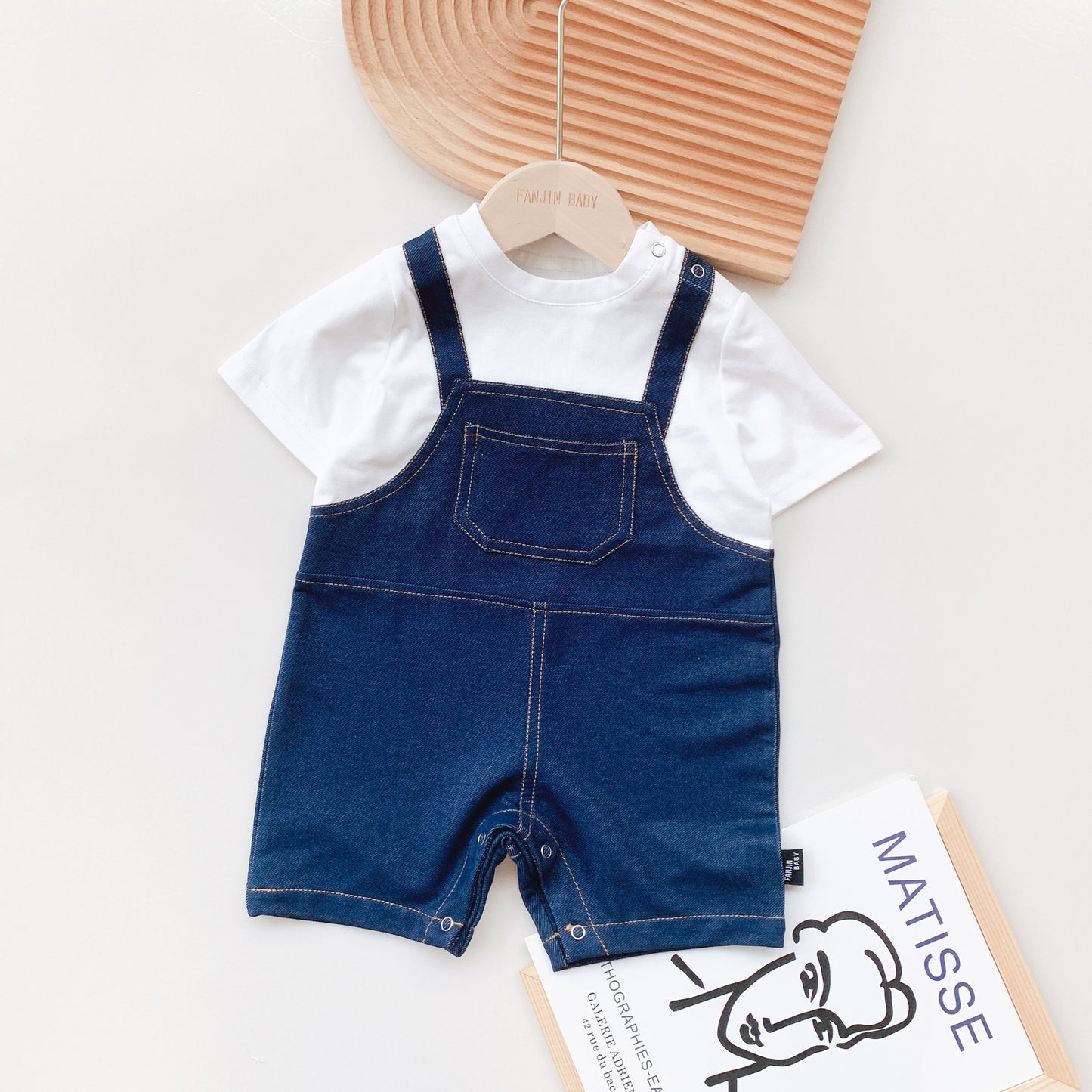 Children's Wear Jumpsuit Boy's Rompers Suspender Romper Jumpsuit, Climbing Suit