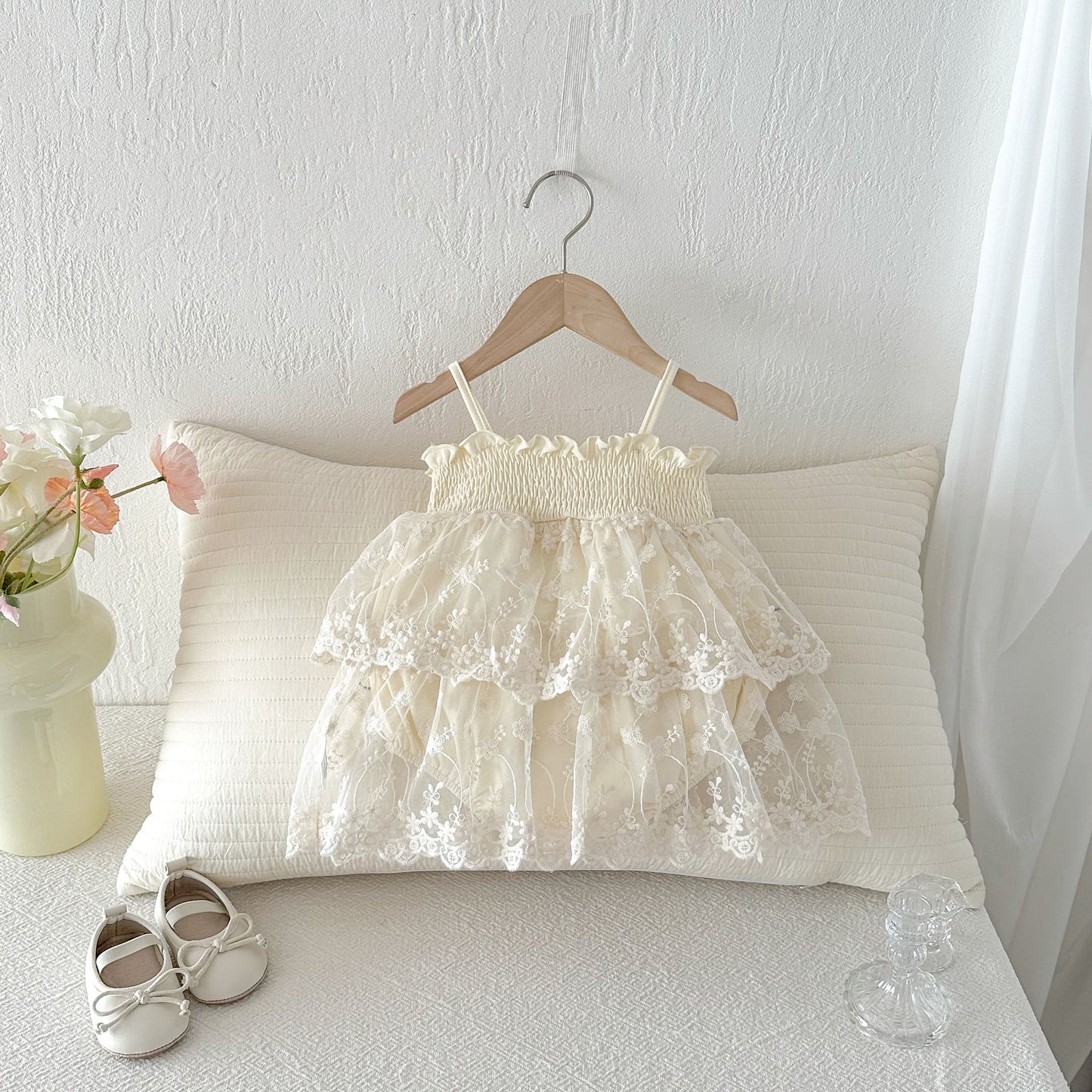 Infant Rompers One Year Old Celebration Dress Princess Temperament Jumpsuit, Climbing Suit