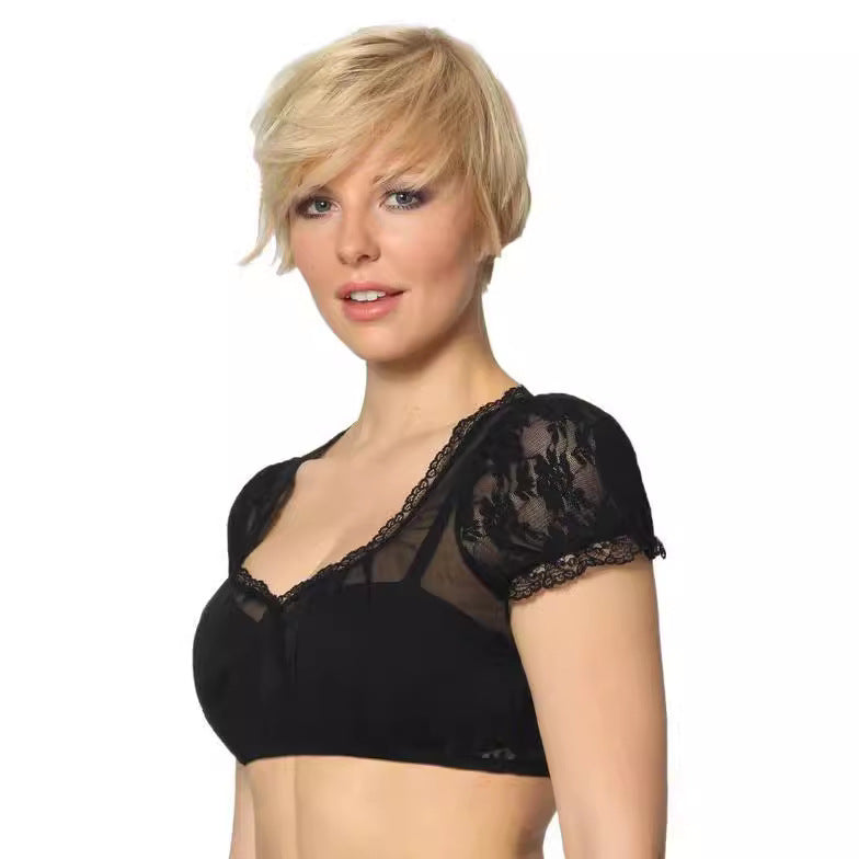 Traditional Ladies Ding Dong Lace Small Blouse