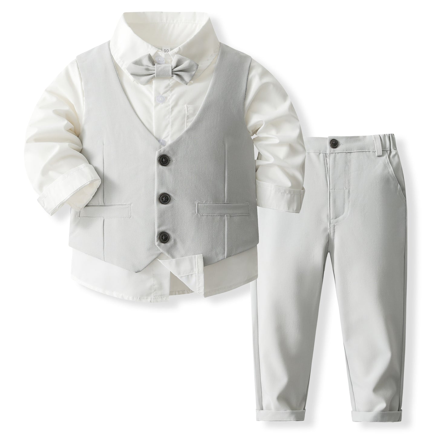 Children's Boy's Clothing Shirt Vest Pants Clothes Children's Suit