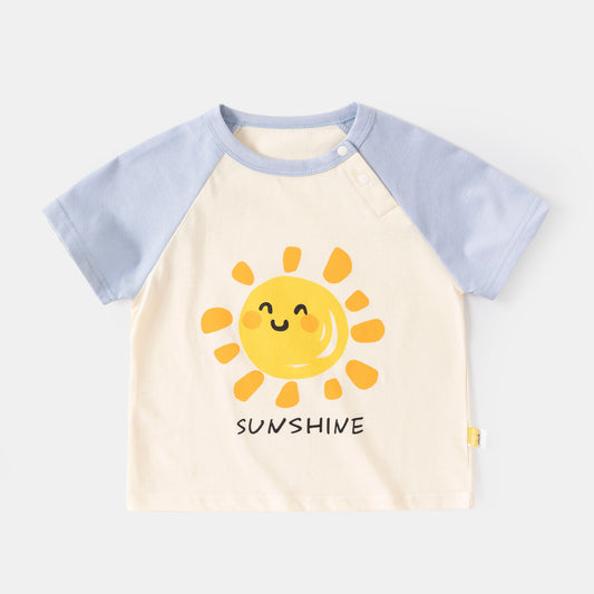 Children's Optional Summer Short-sleeved Shirt Clothes Children's T-shirt