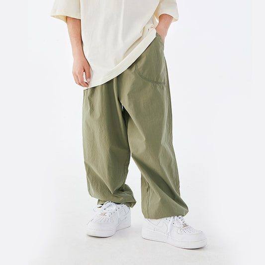 Children's Clothing Summer Casual Cotton Thin Medium Big Children's Pants