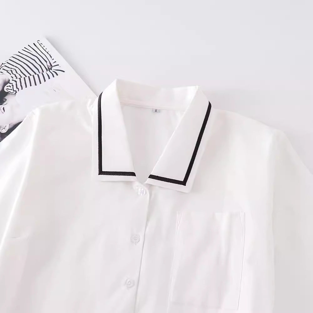 Summer For Schools Sense Outfit Business Blouse