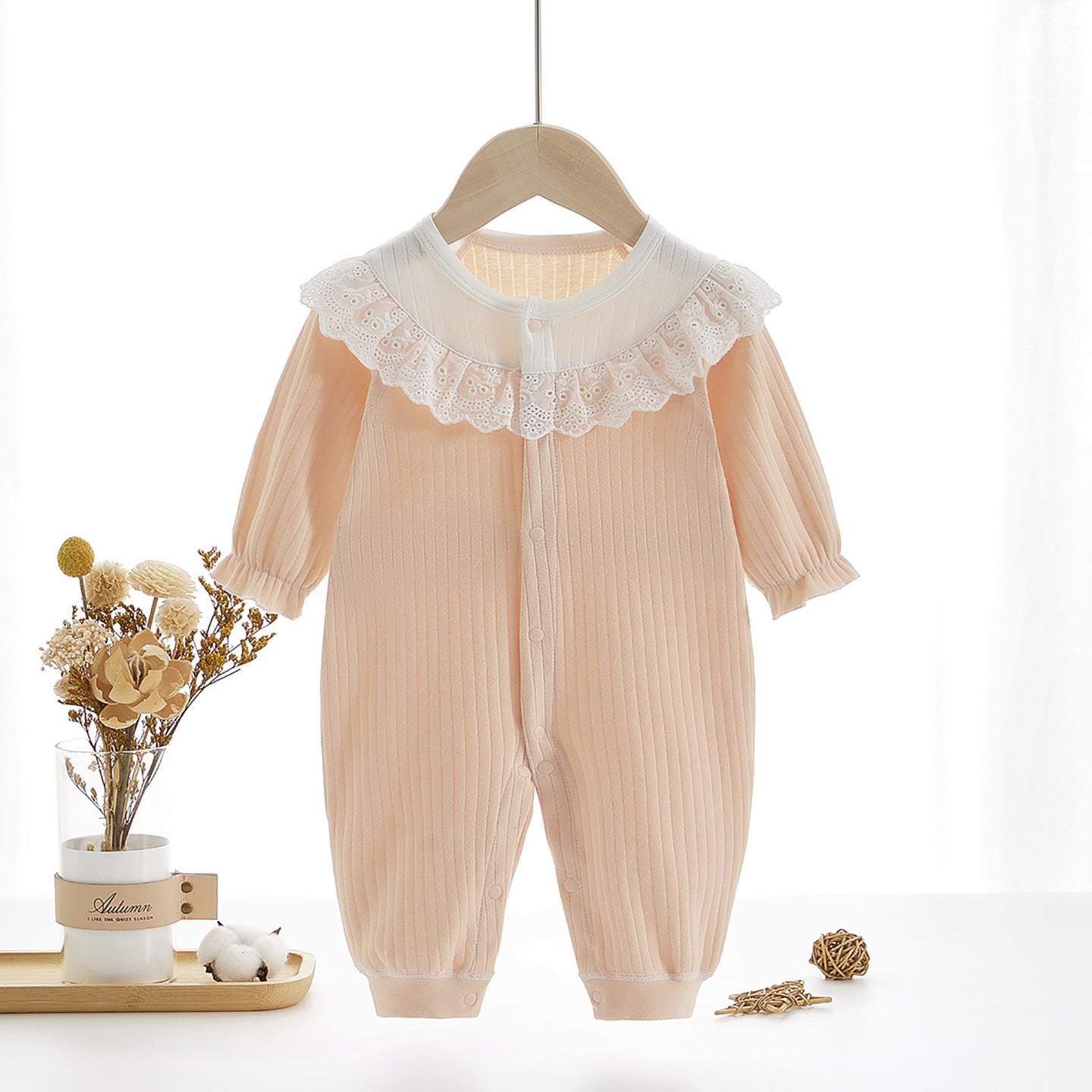 Long-sleeved Cotton Clothes Super Cute Princess Jumpsuit, Climbing Suit