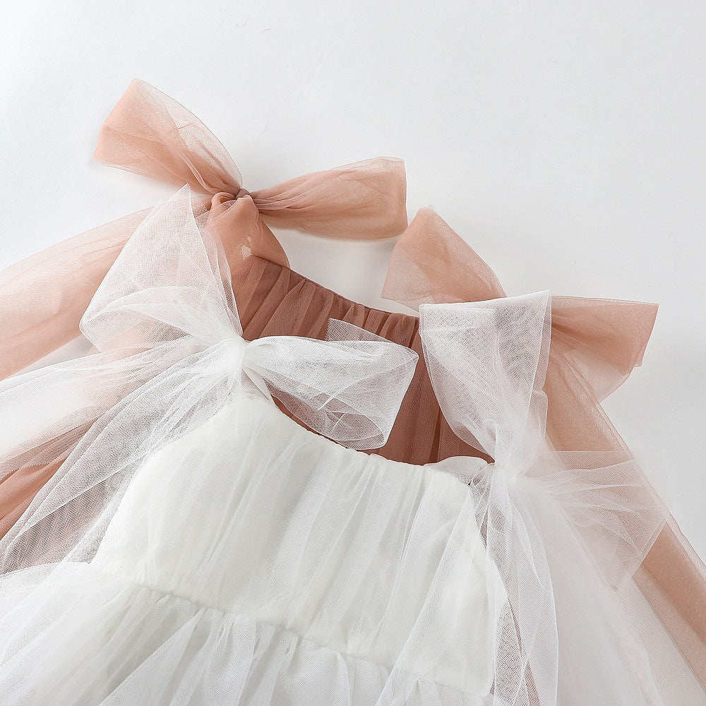 Children's Infant Rompers Fashionable Princess Summer Breathable Mesh Korean Style Children's Dress