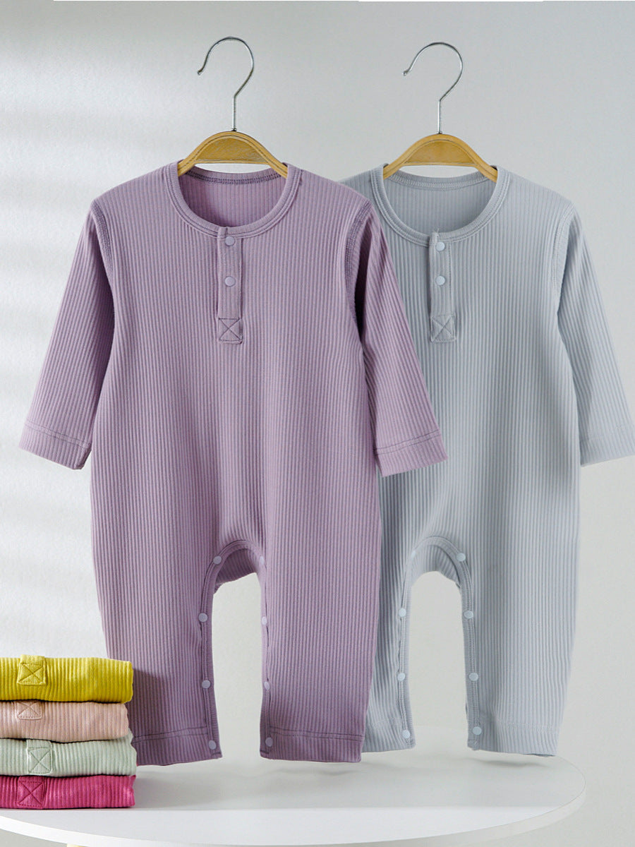 Sunken Stripe Pullover Long Sleeve Jumpsuit Clothes For Jumpsuit, Climbing Suit