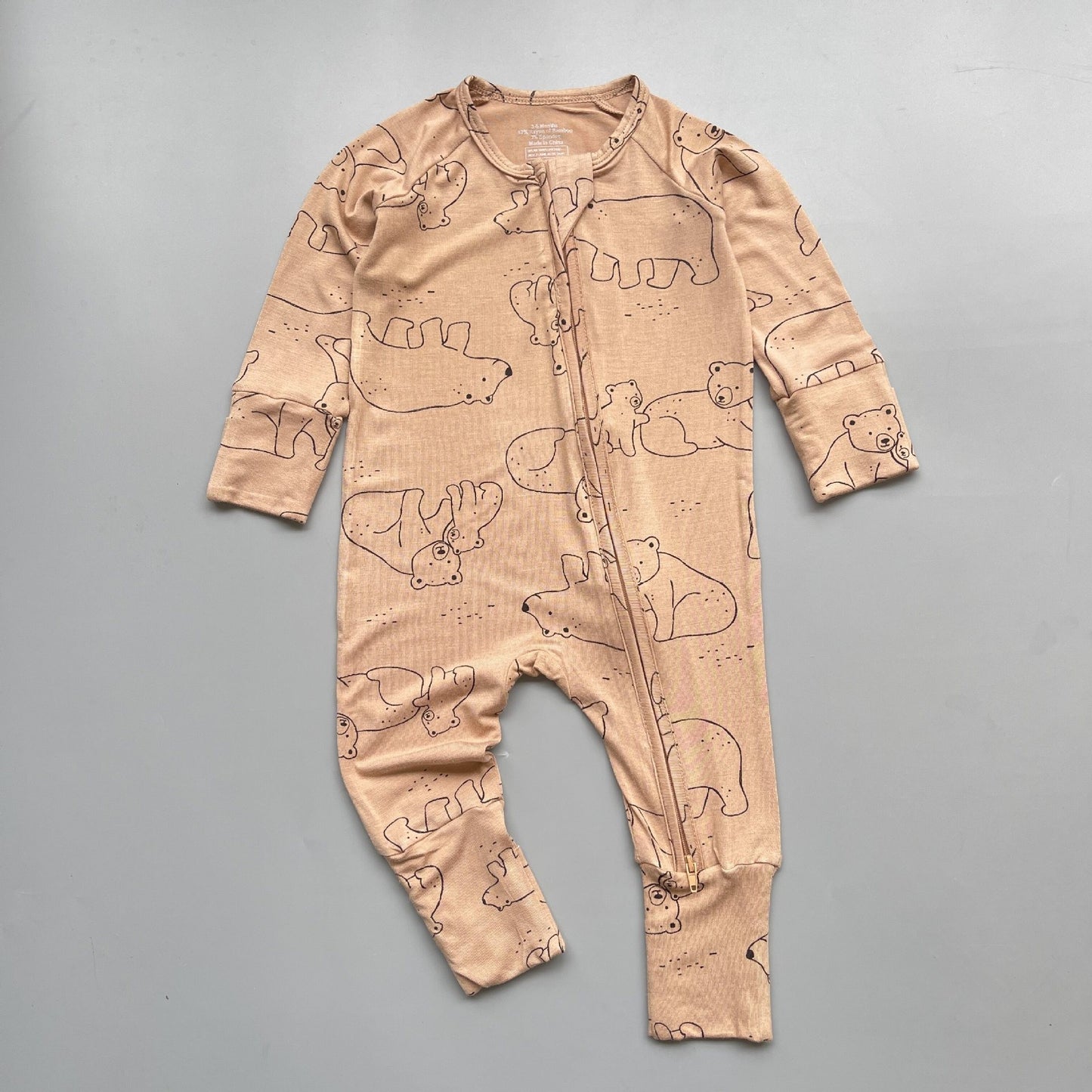 Cover Hands Feet Show Rompers Jumpsuit Outer Jumpsuit, Climbing Suit