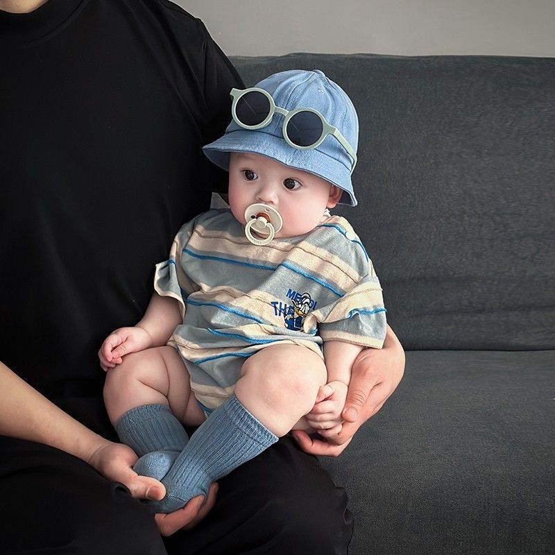 Clothes Cute Jumpsuit Western Style Romper Infant Jumpsuit, Climbing Suit