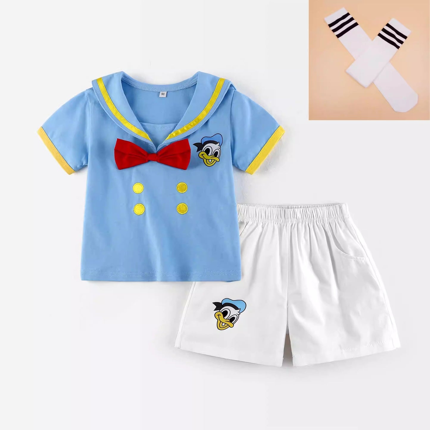 Children's Clothing Cotton Boys Suits Role Playing Donald Duck Clothes Children's Suit