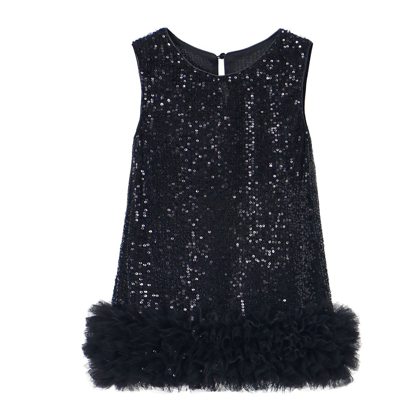 Children's Leaf Clothing Sequins Vest Skirt Autumn Children's Dress