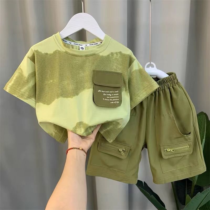 Men's Korean Style Thin Autumn Wear Cool Children's Suit