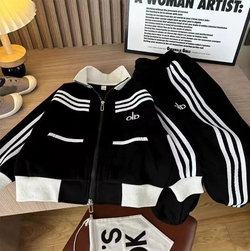 Clothing Funky Casual Sports Handsome Two-piece Children's Suit