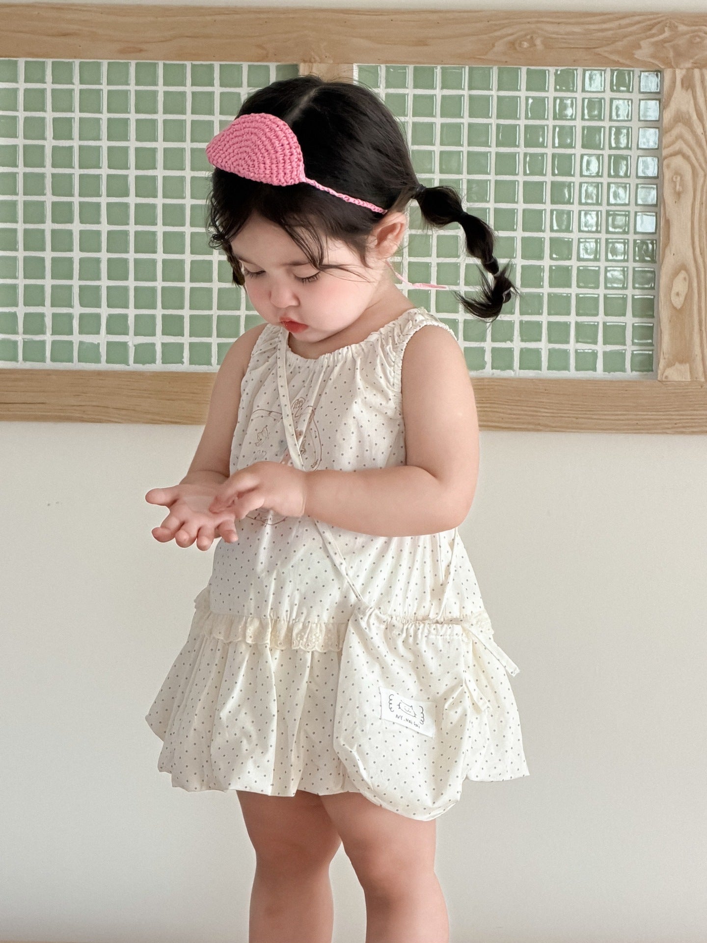 Children's Dress Summer Thin Korean Style Clothing Children's Suit