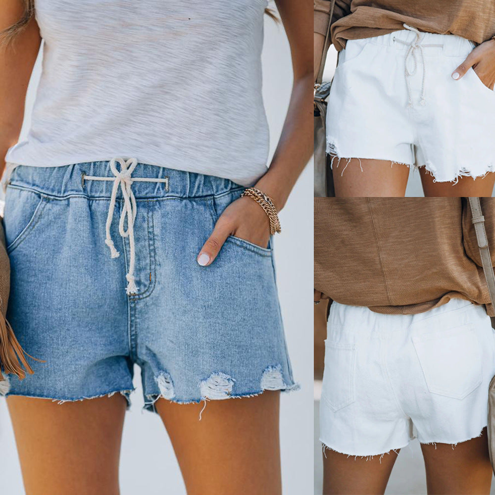 Women's Elegant Slimming Elastic Waist Denim Casual Women's Jeans