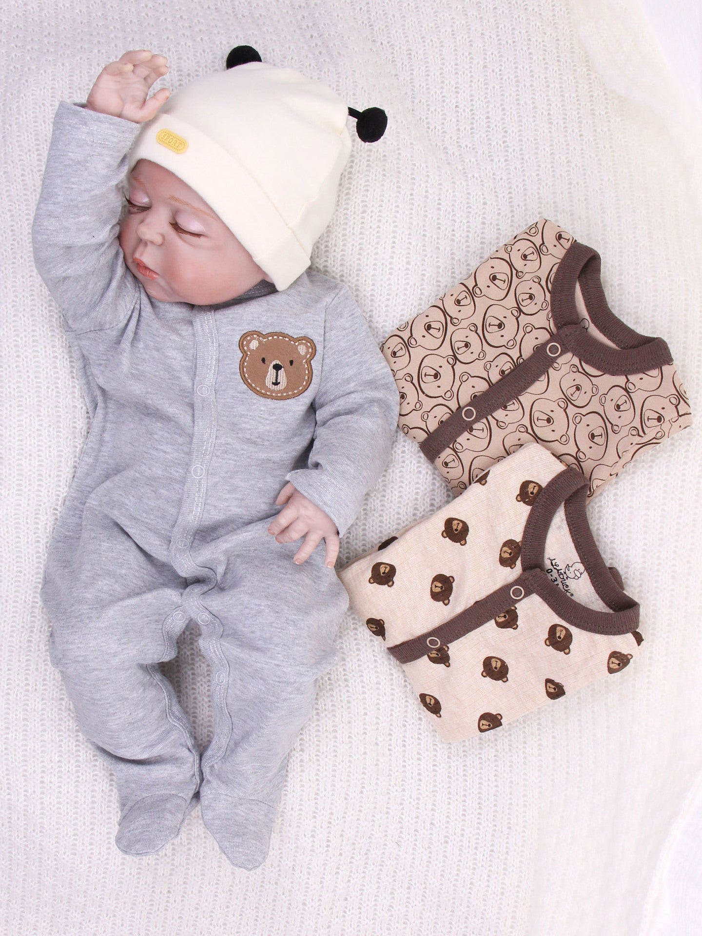 Born Jumpsuit Romper Four Pure Cotton Pajamas Jumpsuit, Climbing Suit