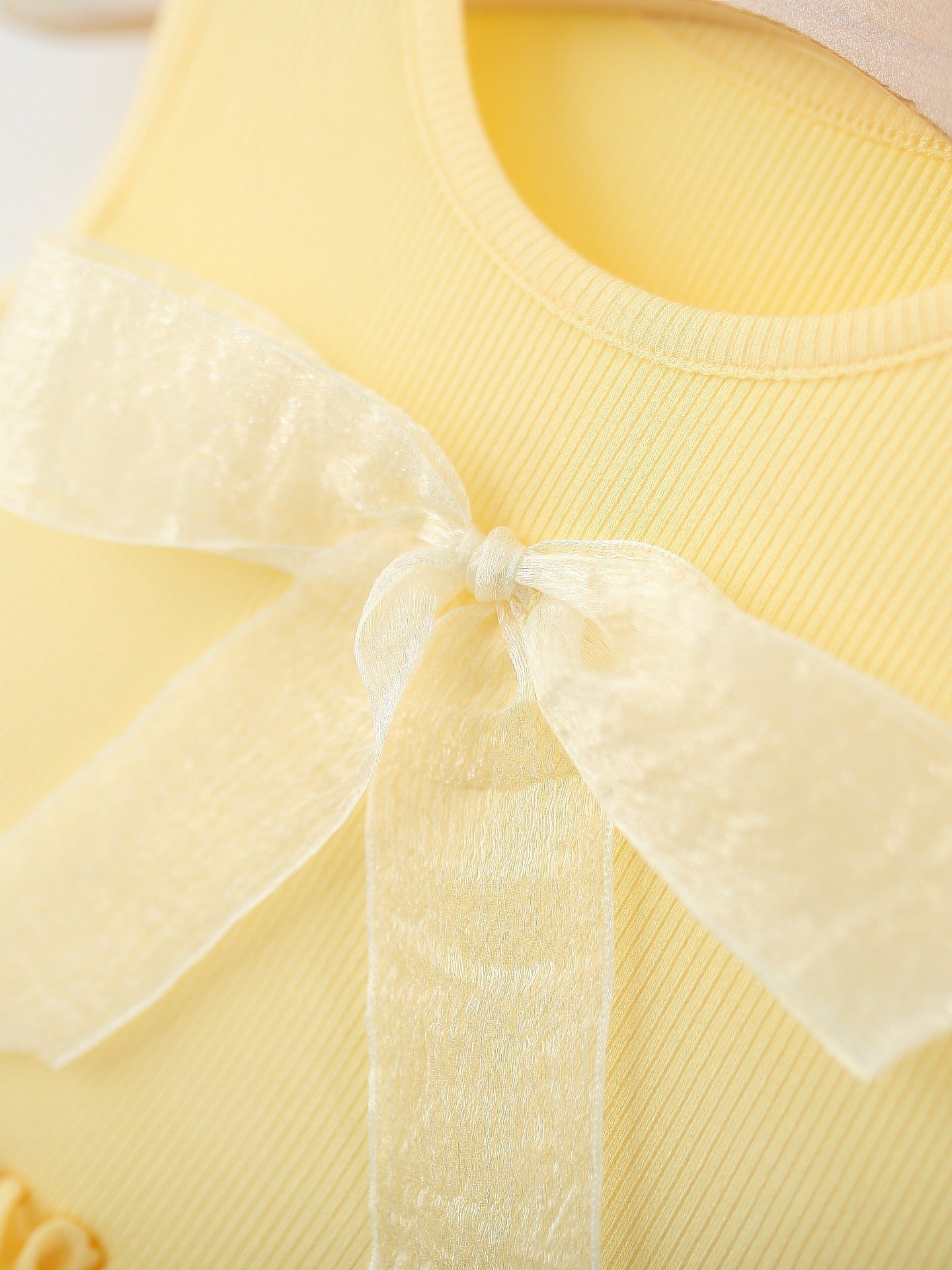 Children's Sleeveless One-piece Summer Sweet Solid Color Children's Dress