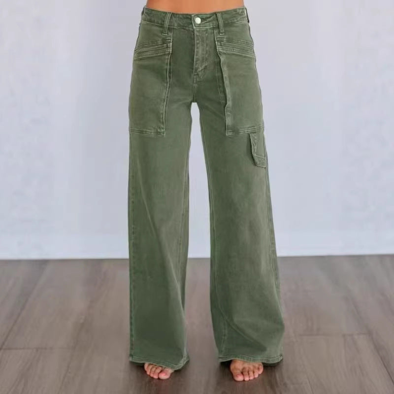 Women's Casual Versatile Suitable For Daily Fashion High Pants