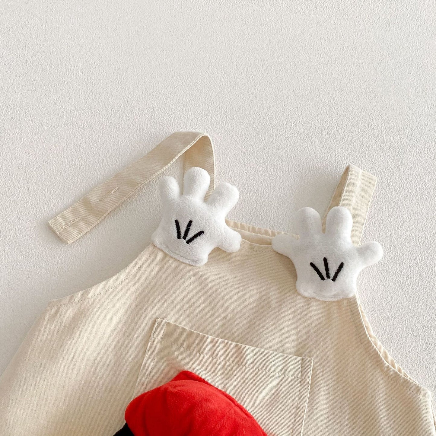 Cute Suspender Spring Three-dimensional Doll Cartoon Jumpsuit Children's Pants