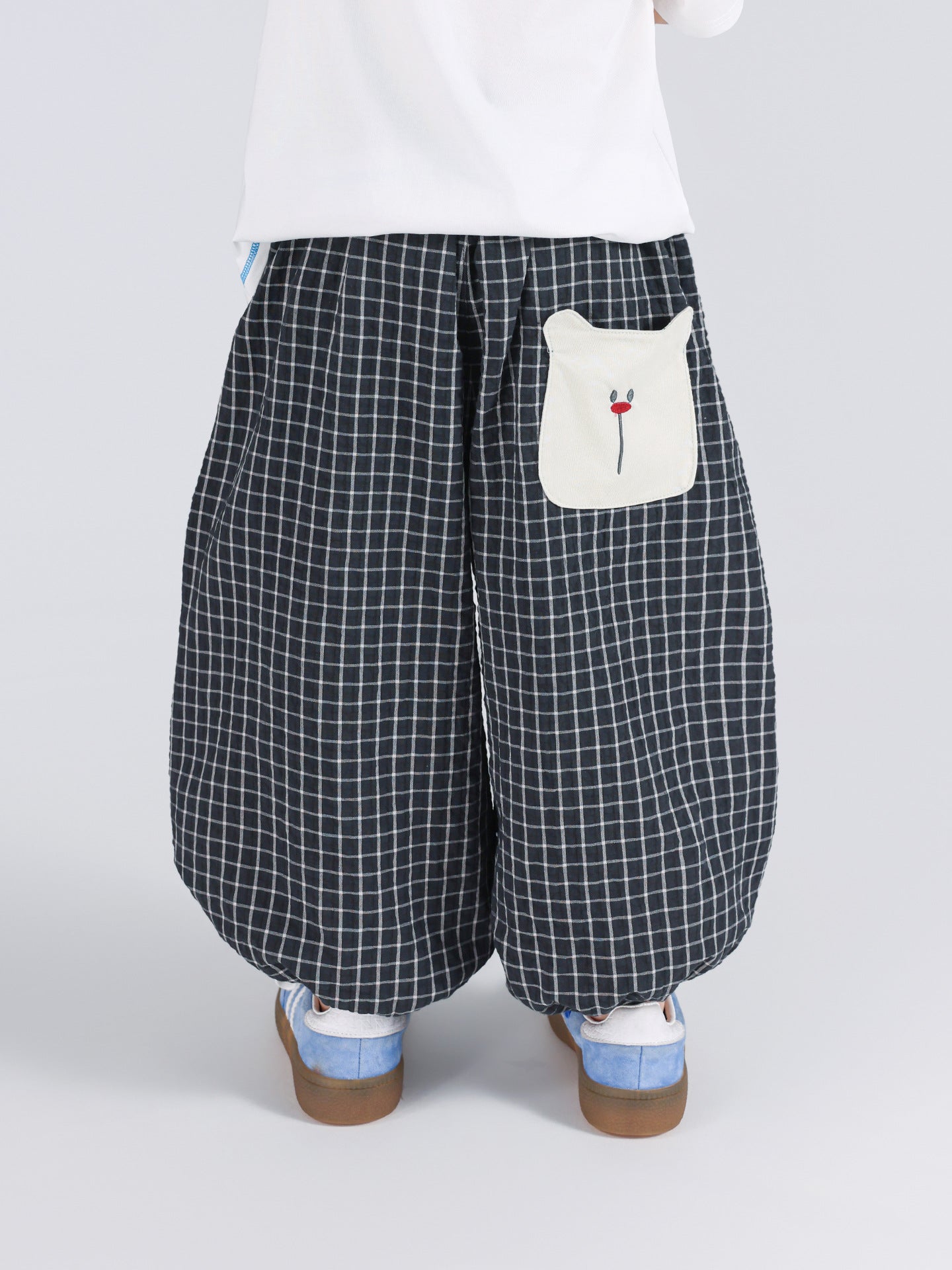 Children's Anti Mosquito Summer Plaid Boys Thin Children's Pants