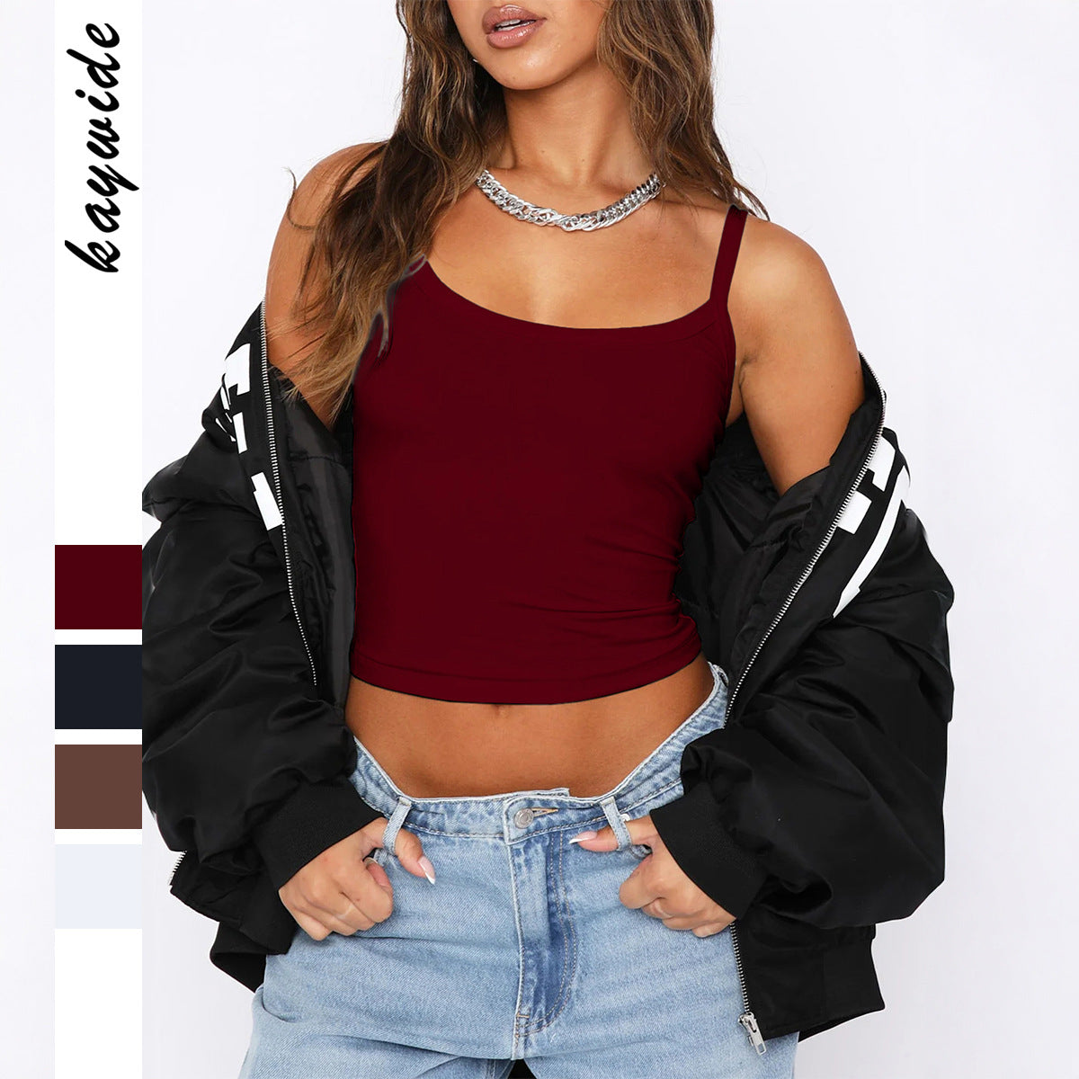 Creative Fashion Durable Women's Hot Tank Small Vest/suspenders/tube Top