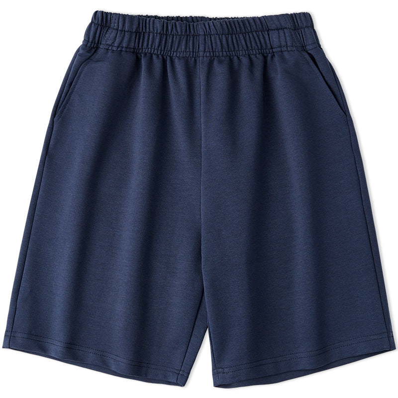 Children's Summer Sports Shorts Gray Fifth Thin Dark Children's Pants
