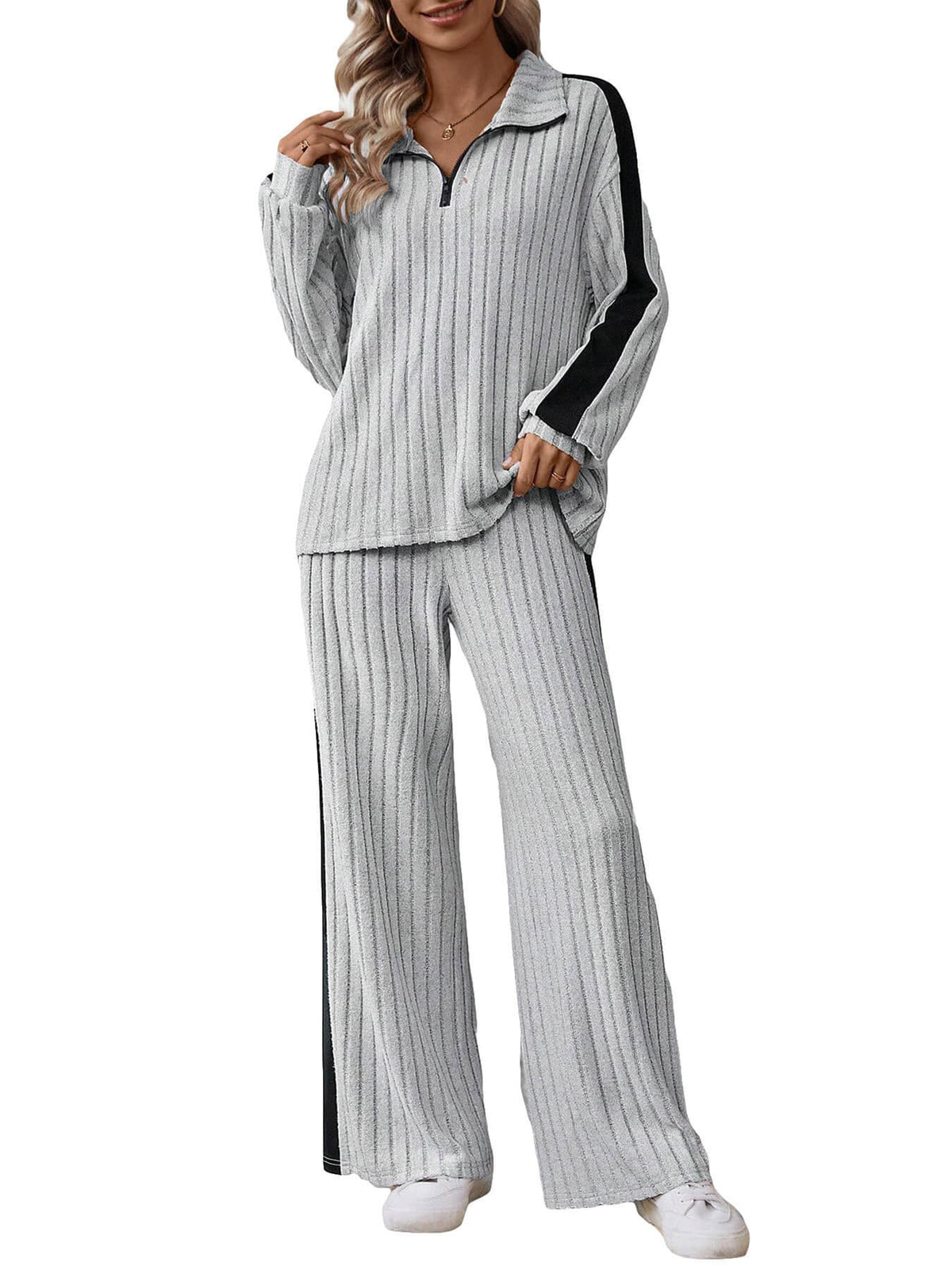 Women's European Goods Large Autumn Design Two-piece Fashion Casual Suit