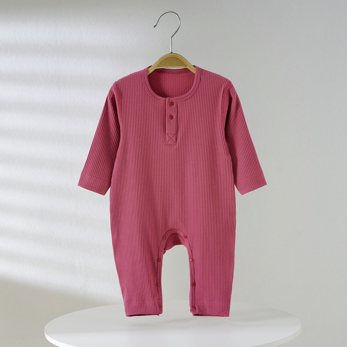 Sunken Stripe Pullover Long Sleeve Jumpsuit Clothes For Jumpsuit, Climbing Suit