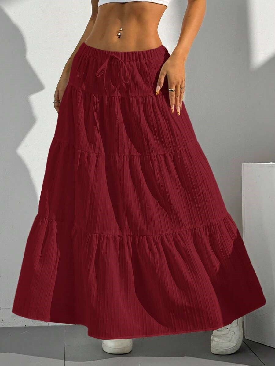 Women's Stitching Large Swing Loose Long Dress Plus Size