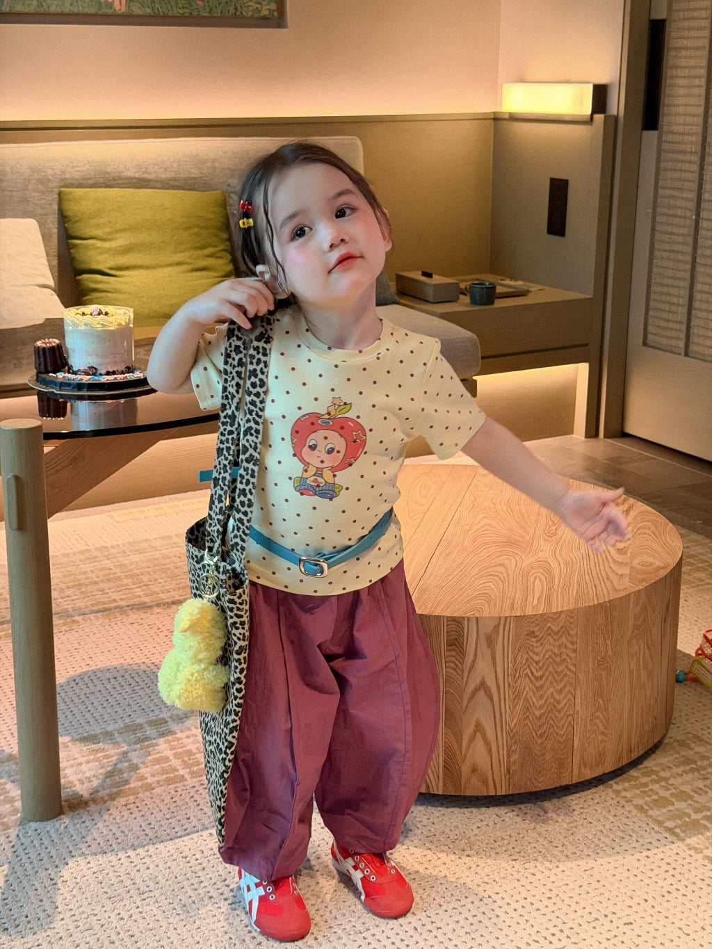 Children's Style Clothing Full Printed Idea Short Children's T-shirt