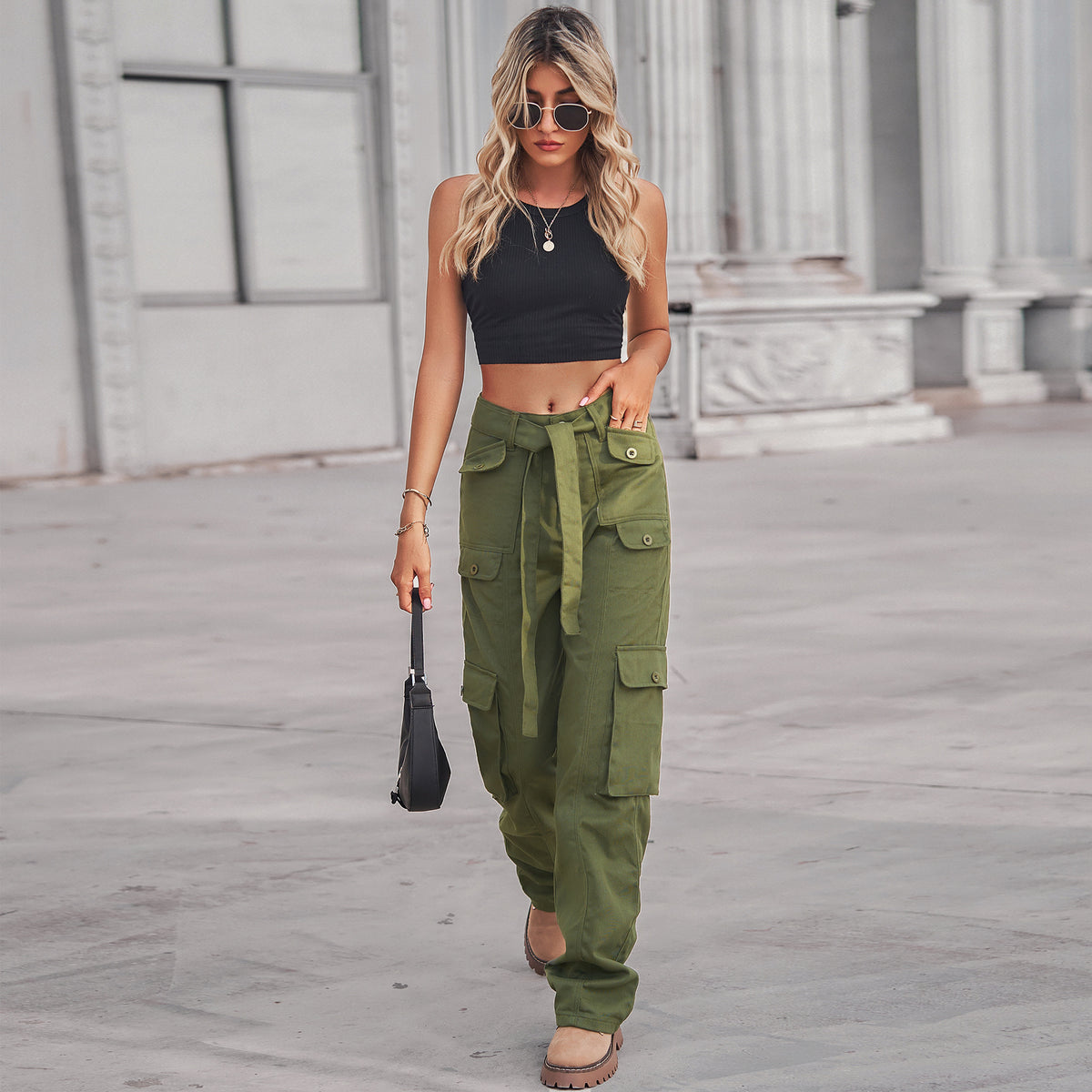 Stylish Washed Denim Casual Working Trousers Women's Jeans