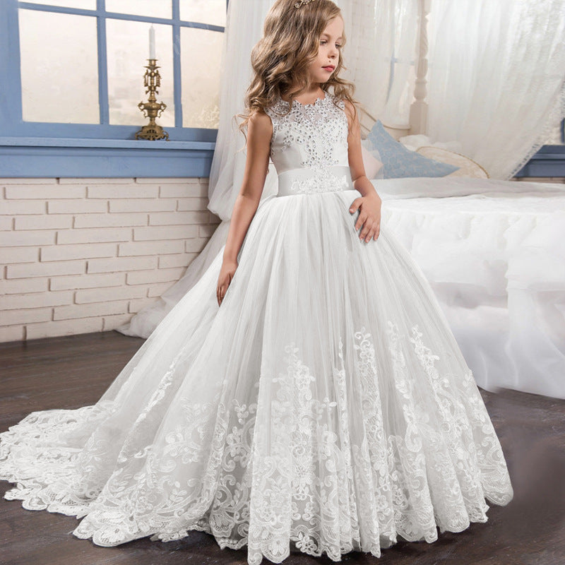 Children's Wedding Color Matching Umbrella Princess Flower Children's Dress