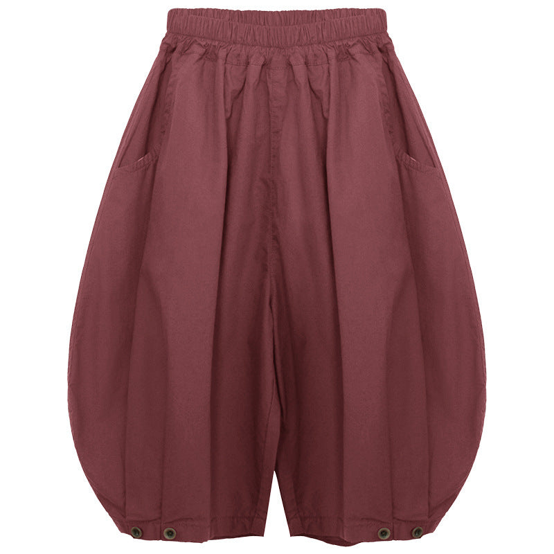 Children's Cropped Trousers Summer Korean Casual Cotton Children's Pants