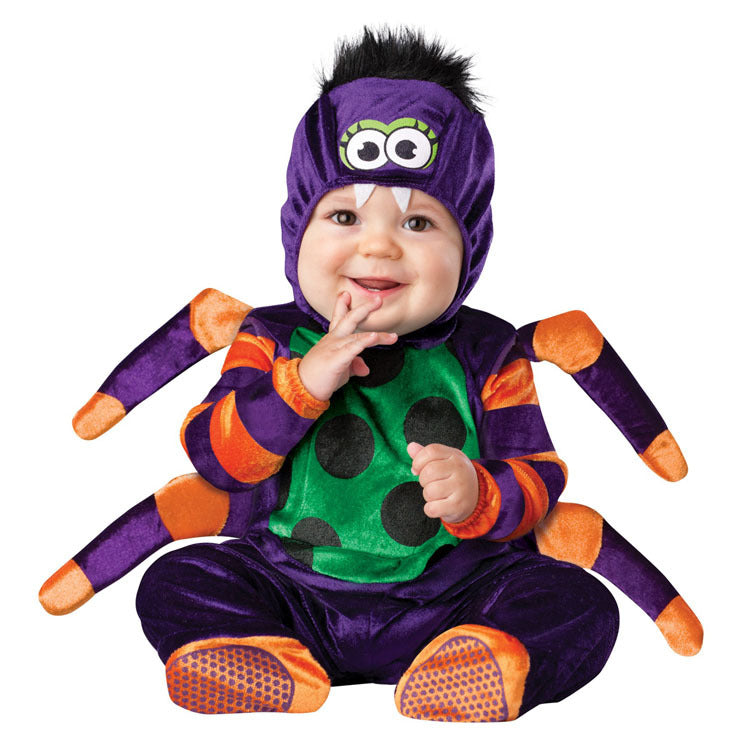 Children's Halloween Christmas Clothing Dress-up Clothes Performance Wear Dinosaur No Lining Jumpsuit, Climbing Suit