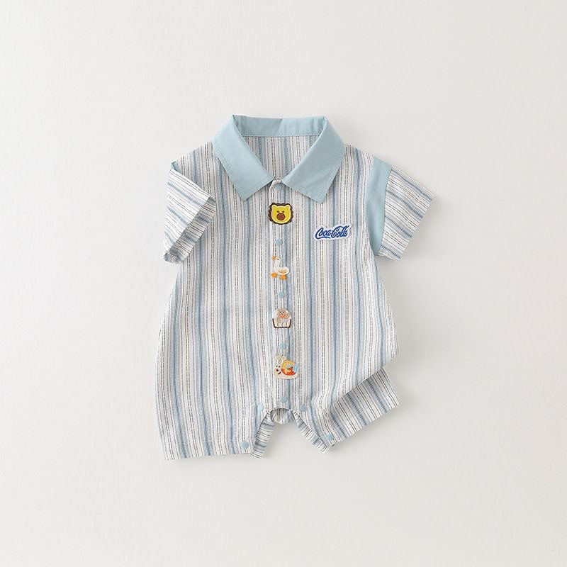 Summer Short Sleeved Kazakhstan Cute Fashionable Jumpsuit Going Out Thin Jumpsuit, Climbing Suit