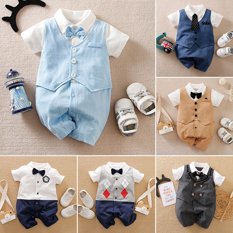 Jumpsuit Summer Full Moon Year Dress Born Hundred Days Romper Jumpsuit, Climbing Suit