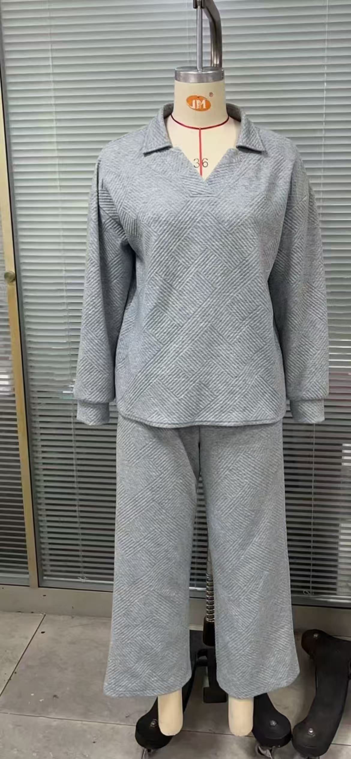 Solid Color Lapel Long Sleeve Elastic Sweaters
