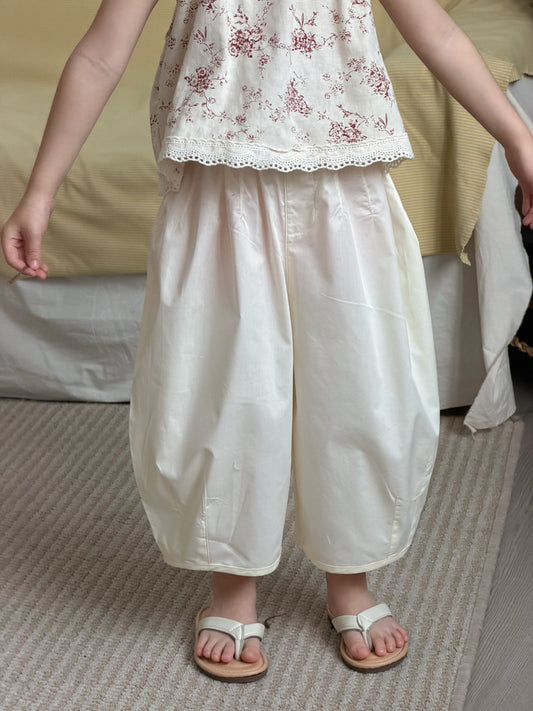 Children's Wheat Field Korean Style Summer Comfortable Casual Machete Children's Pants