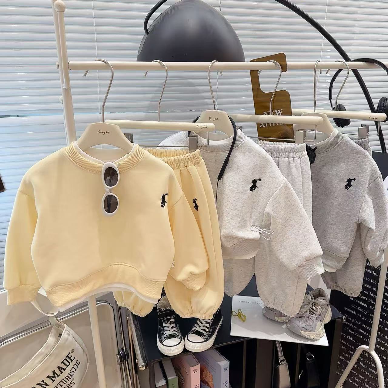 Embroidered Sweater Autumn Fashionable Boys Korean Children's Suit