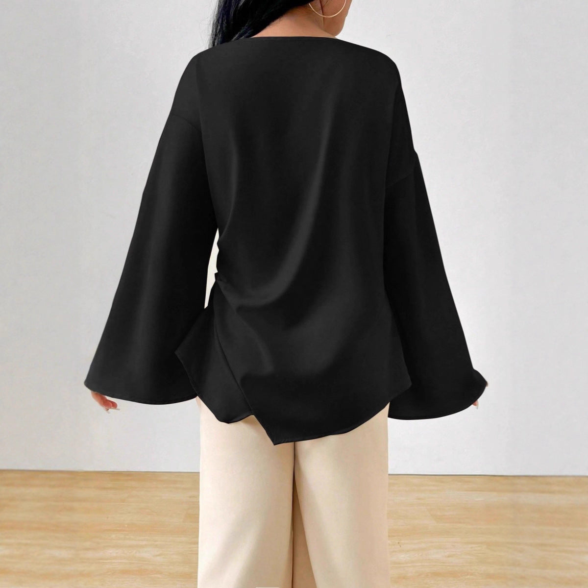 Women's Irregular Casual Comfortable Travel Holiday Day Large Size T-shirt