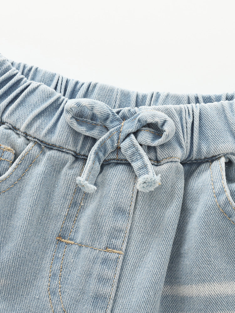 Summer Jeans Western Style Super Beautiful Children's Pants