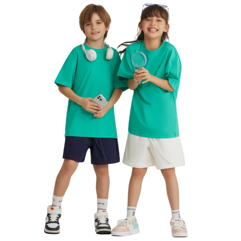 Cool Loose Short-sleeved T-shirt Summer Family Parent-child Outfit