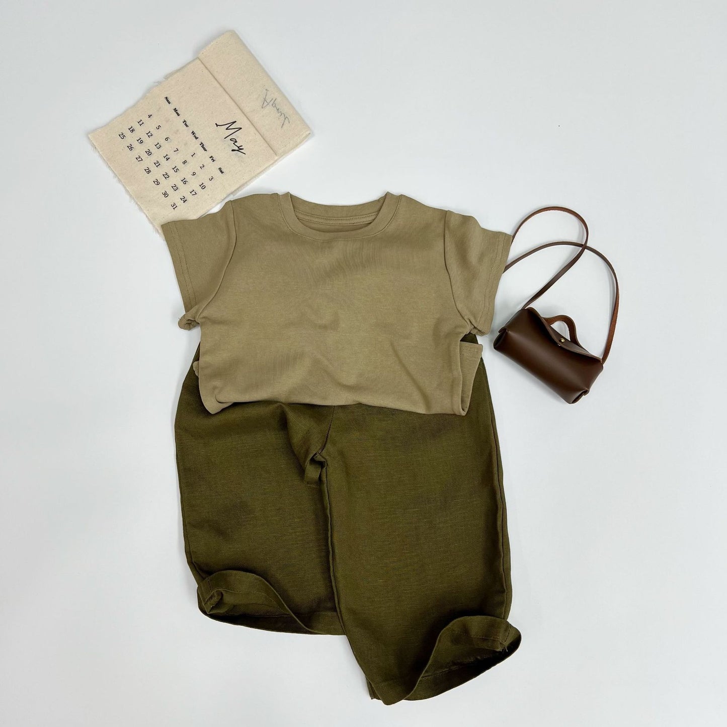 Children's Korean Style Solid Color Loose Comfortable Children's Pants