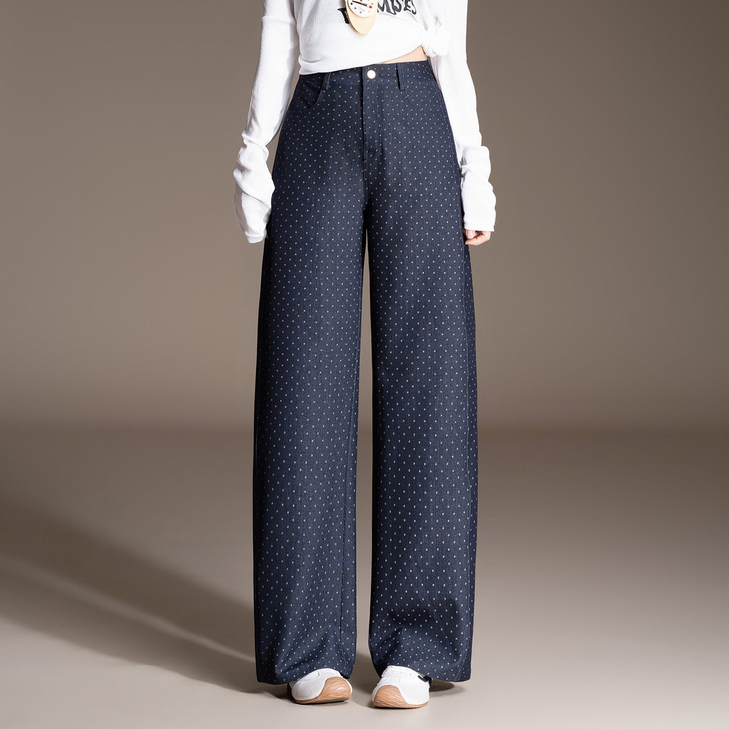 Women's Wide Leg Slimming Sports Loose High Pants