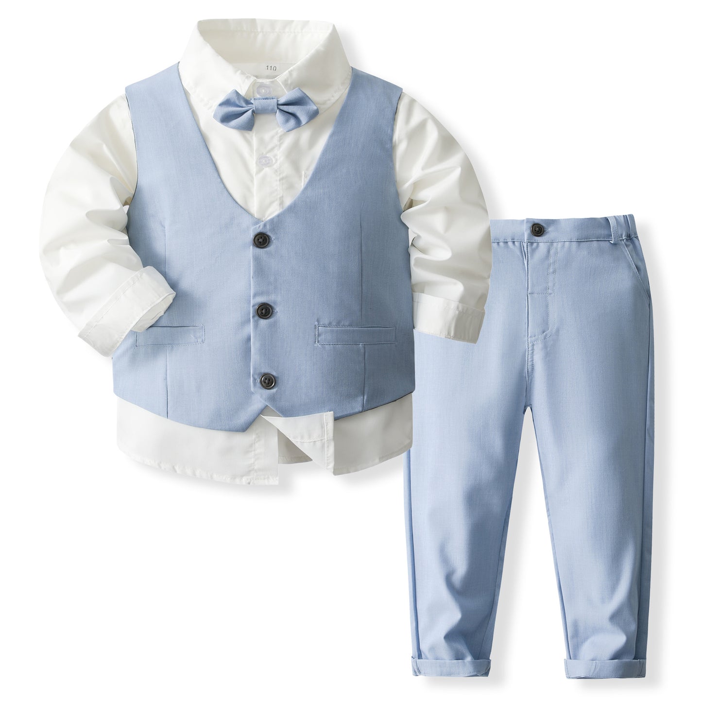 Children's Boy's Clothing Shirt Vest Pants Clothes Children's Suit