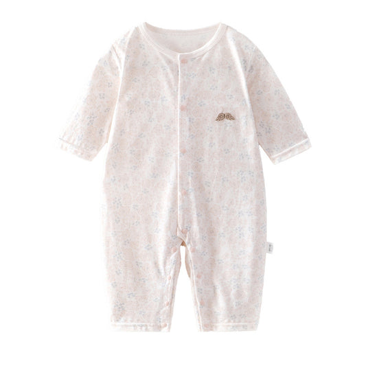 Jumpsuit Summer Thin Clothes Romper Boneless Infant Jumpsuit, Climbing Suit