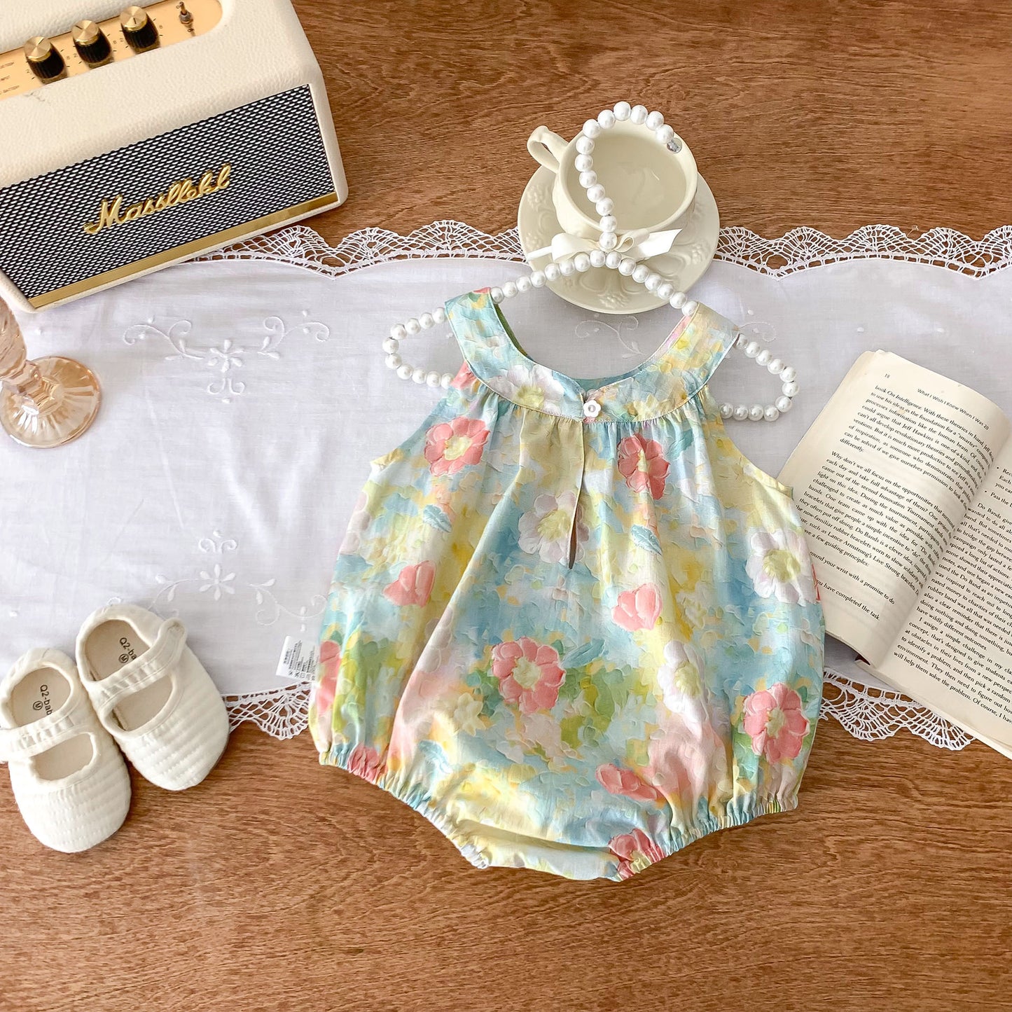 Thin Summer Clothing Born Jumpsuit First Month Old Days Jumpsuit, Climbing Suit